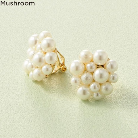 レディース　イヤリング（Mushroom）