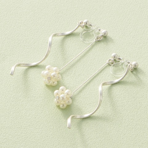 レディース　イヤリング（Mushroom）