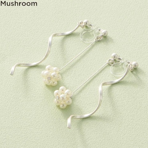 レディース　イヤリング（Mushroom）