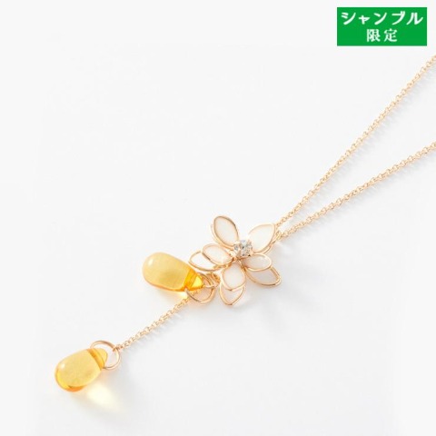 レディース　ネックレス（ハチミツ）