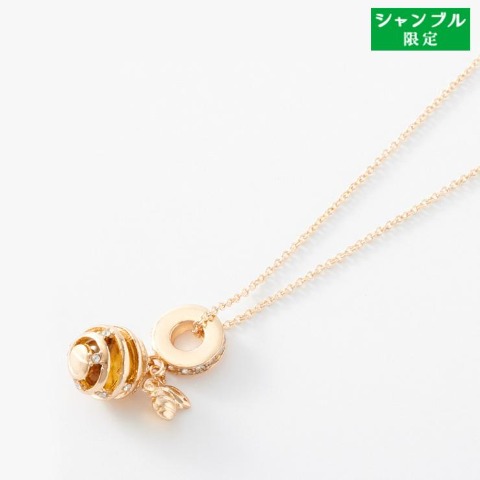 レディース　ネックレス（ハチミツ）