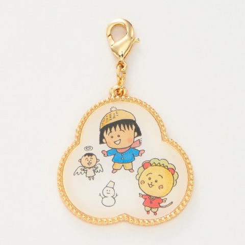 レディース　ファスナーチャーム（まる子とコジコジ×tsukuru&Lin.）