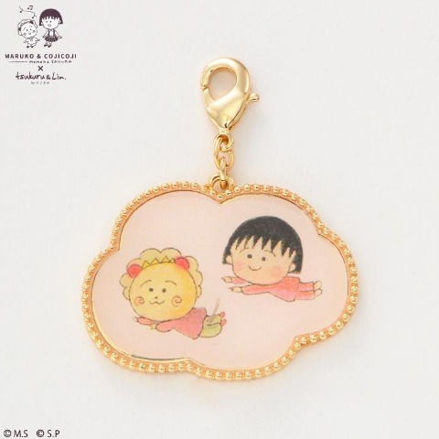 レディース　ファスナーチャーム（まる子とコジコジ×tsukuru&Lin.）