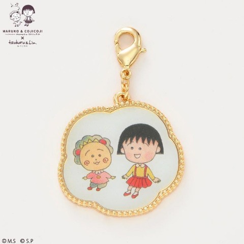 レディース　ファスナーチャーム（まる子とコジコジ×tsukuru&Lin.）