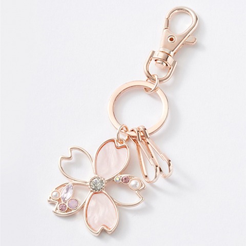 レディース　バッグチャーム（桜シリーズ）