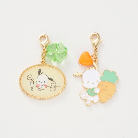 レディース　ファスナーチャーム２点セット（ポチャッコ）