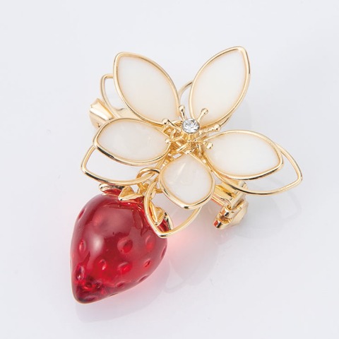 レディース　ブローチ（イチゴシリーズ）