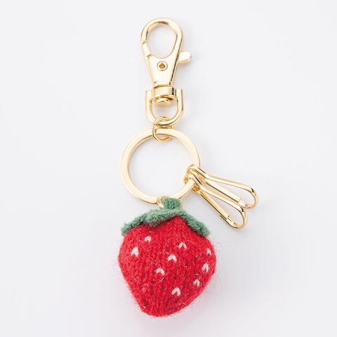 レディース　バッグチャーム（イチゴシリーズ）