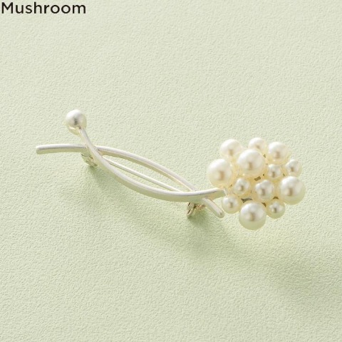 レディース　ブローチ（Mushroom）