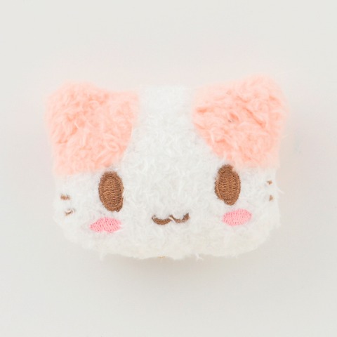 レディース ぬいぐるみヘアクリップ（マシュマロみたいなふわふわ