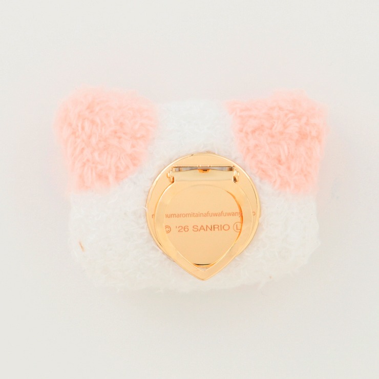 レディース ぬいぐるみヘアクリップ（マシュマロみたいなふわふわ