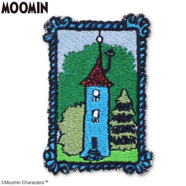 未使用)ムーミン bull'sの刺繍タグワッペン3枚セット。 【公式通販】