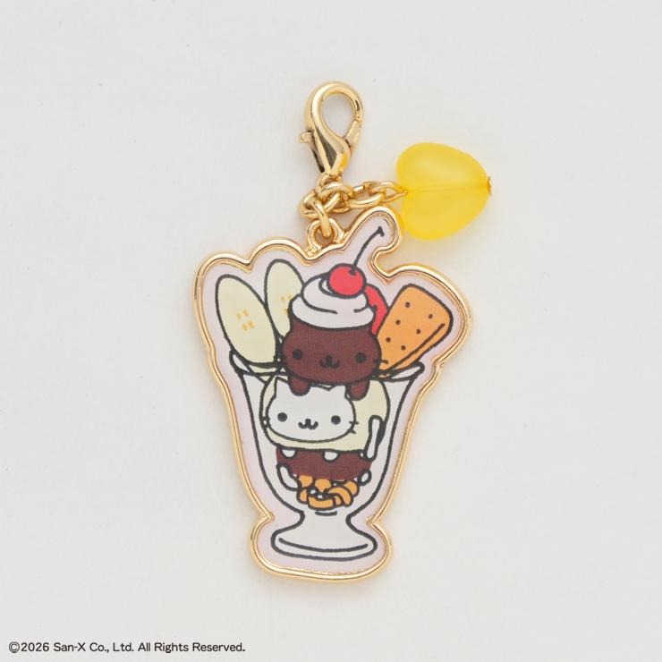 にゃんにゃんにゃんこ　チャーム サンエックスユニバース チャームつきグミ [6.にゃんにゃんにゃんこ