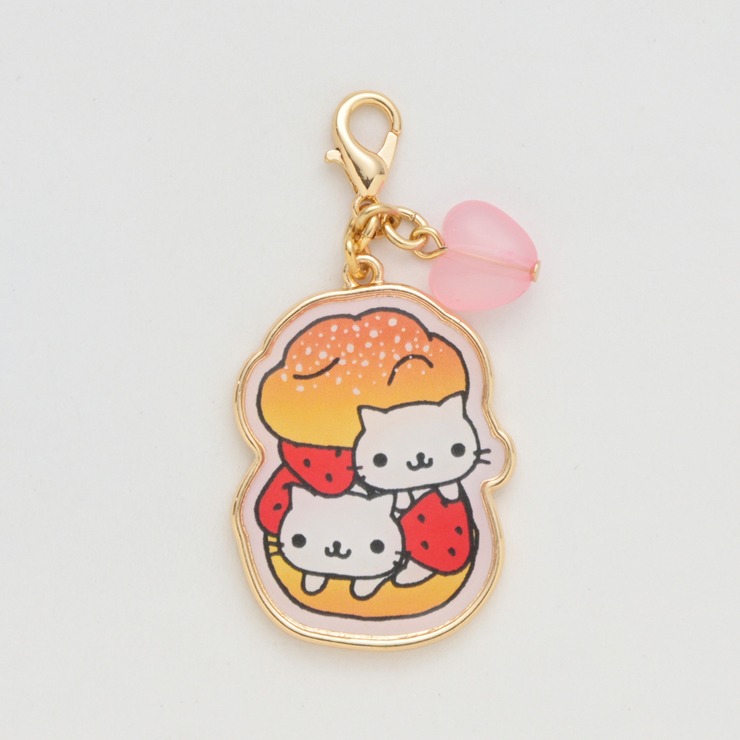 にゃんにゃんにゃんこ　チャーム レディース ファスナーチャーム（にゃんにゃんにゃんこ） | シャンブル