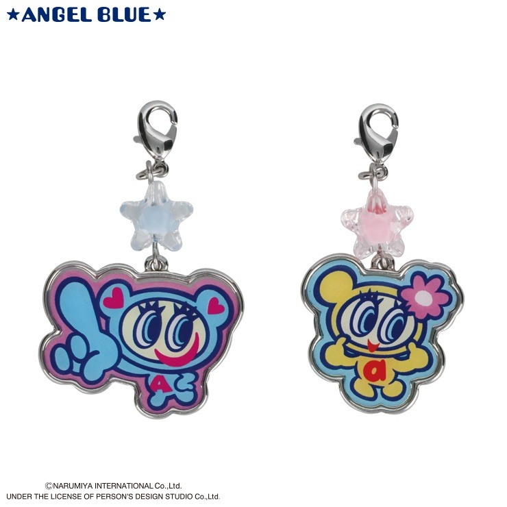 レディース チャーム2点セット（ANGEL BLUE） | シャンブル