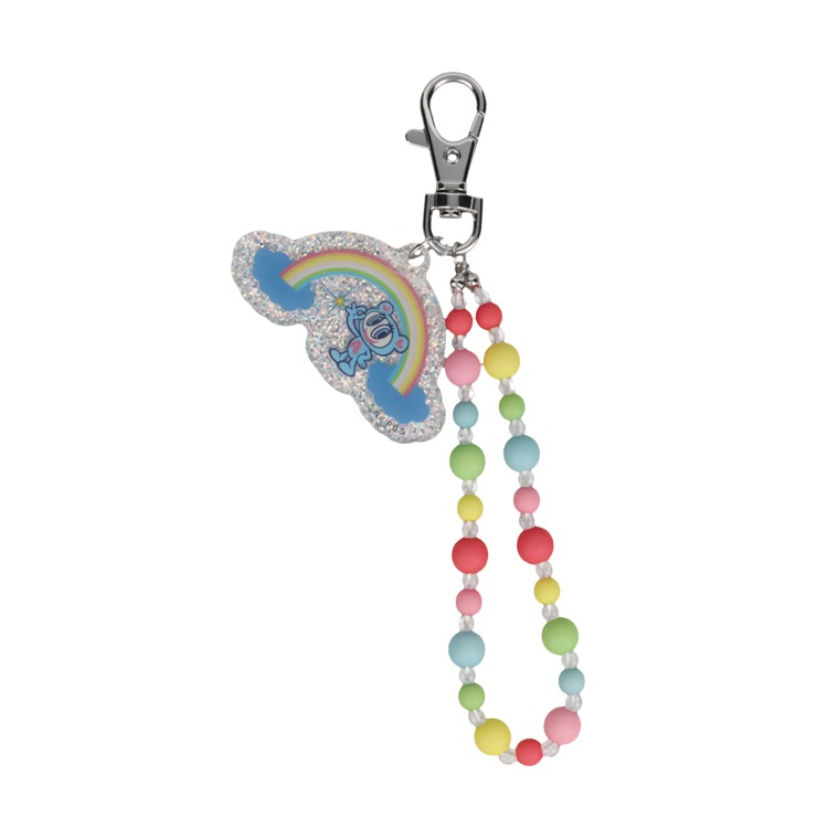 【パステルデザイン•ᴗ•✿RAINBOW】 ハンドメイドバッグチャーム オーダー パステルデザイン•ᴗ•✿RAINBOW】 ハンドメイドバッグチャーム