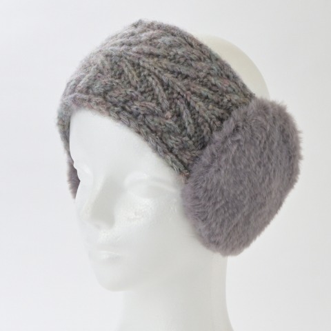 レディース　耳当てヘアバンド（tsukuru&Lin.）