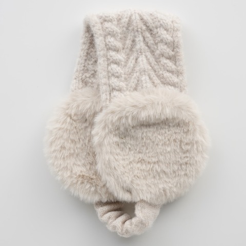 レディース　耳当てヘアバンド（tsukuru&Lin.）