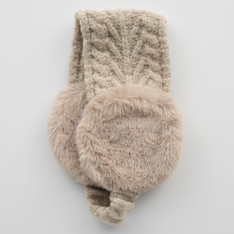 レディース　耳当てヘアバンド（tsukuru&Lin.）