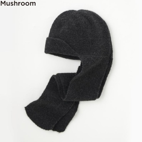 レディース　フード付マフラー（Mushroom）