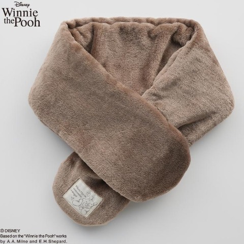 レディース　マフラー（くまのプーさん）