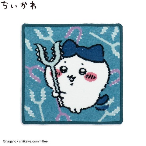 レディース　タオルハンカチ（ハチワレ）