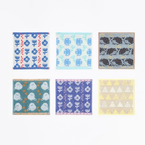 レディース　ハッピーバッグ　ミニタオル６点セット