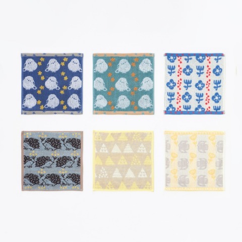 レディース　ハッピーバッグ　ミニタオル6点セット