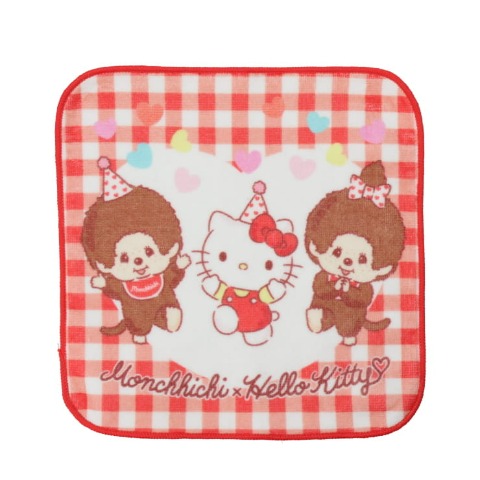 ミニタオル5点セット(モンチッチ×ハローキティ)