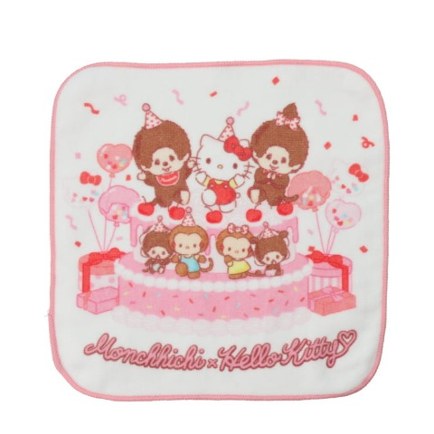 ミニタオル5点セット(モンチッチ×ハローキティ)