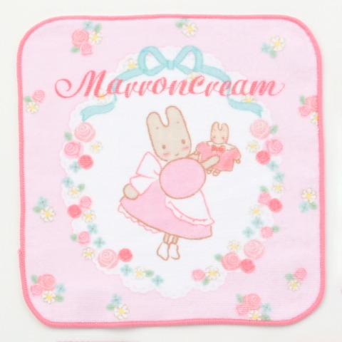 レディース　ハッピーバッグ　ミニタオル5点セット(マロンクリーム)