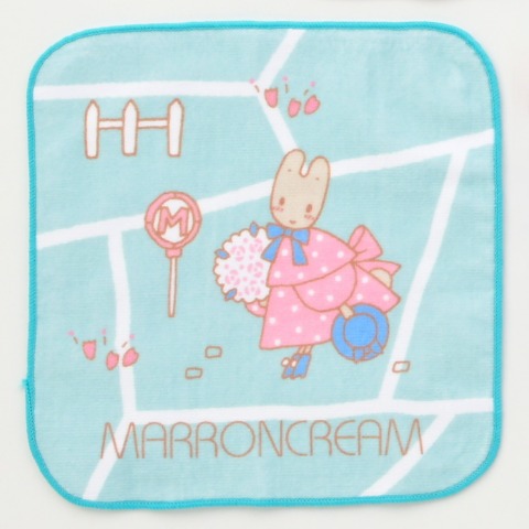 レディース　ハッピーバッグ　ミニタオル5点セット(マロンクリーム)