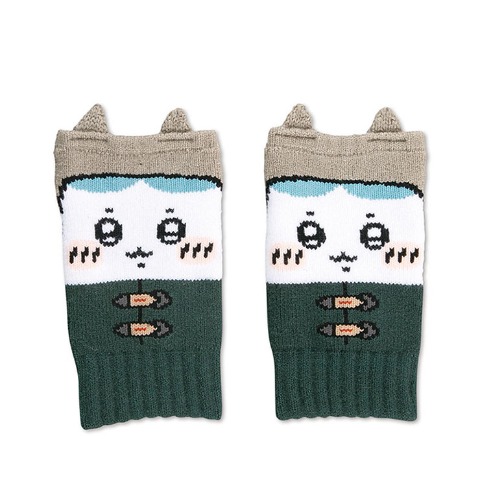 レディース　ハンドウォーマー(ハチワレ)