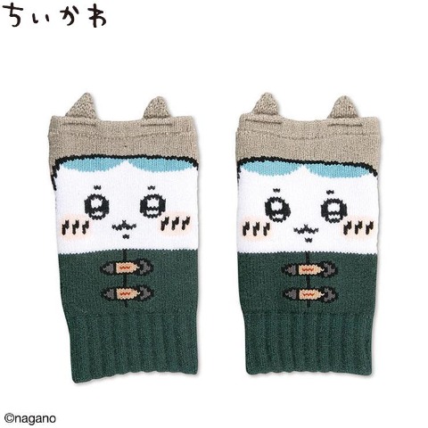 レディース　ハンドウォーマー(ハチワレ)