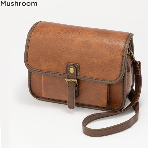 レディース ショルダーバッグ(Mushroom)
