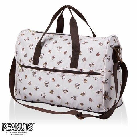 折り畳みボストンバッグ（PEANUTS）