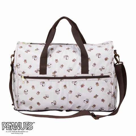 折り畳みボストンバッグ（PEANUTS）