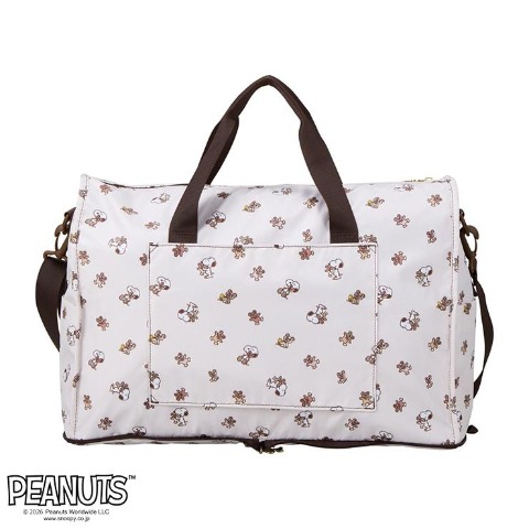 折り畳みボストンバッグ（PEANUTS）