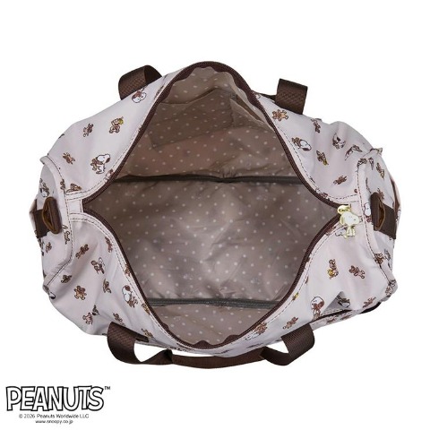 折り畳みボストンバッグ（PEANUTS）