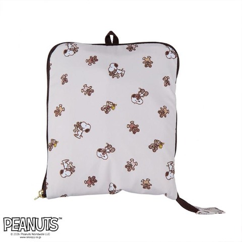 折り畳みボストンバッグ（PEANUTS）