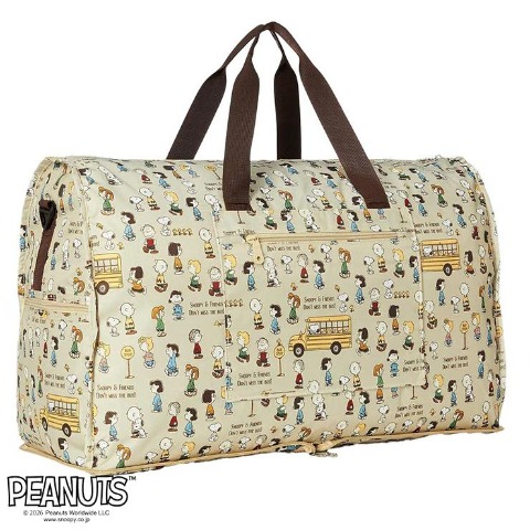 折り畳みボストンバッグ（PEANUTS）