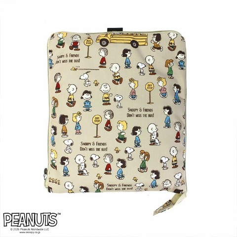 折り畳みボストンバッグ（PEANUTS）