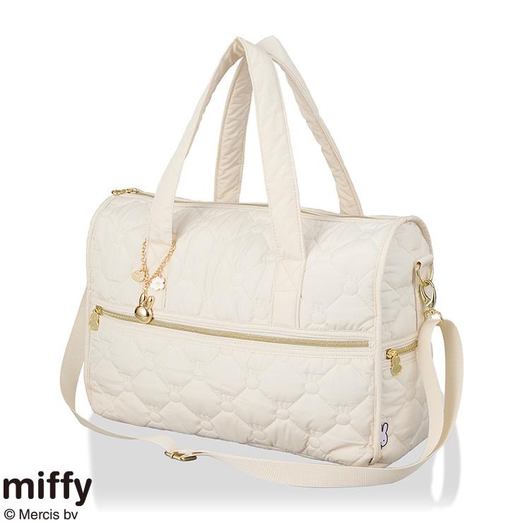 ☆VIP☆限定☆ 非売品☆ ホワイトキルティングバッグ lc レディース キルティングボストンバッグ (MIFFY) | シャンブル