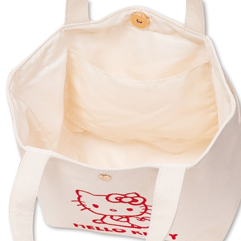 レディース　バッグ+ポーチ3点セット（ハローキティ）