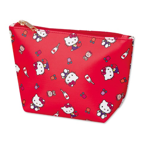 レディース　バッグ+ポーチ3点セット（ハローキティ）