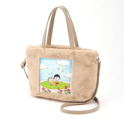 レディース トートバッグ（まる子とコジコジXtsukuru&Lin.）