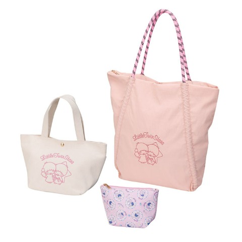 レディース　バッグ+ポーチ3点セット（キキララ）