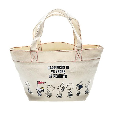 ミニトートバッグ（PEANUTS75th）