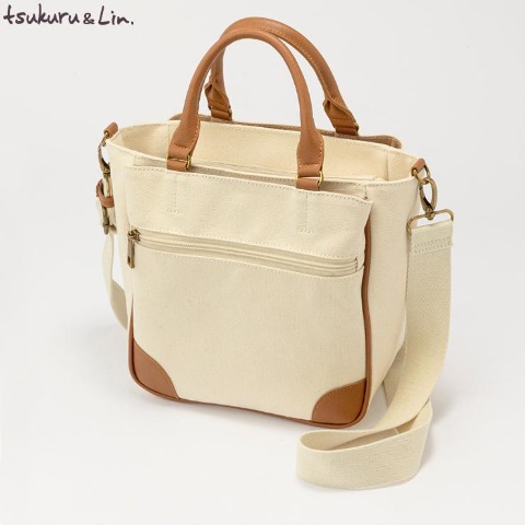 レディース 2WAYトートバッグ（tsukuru＆Lin.）