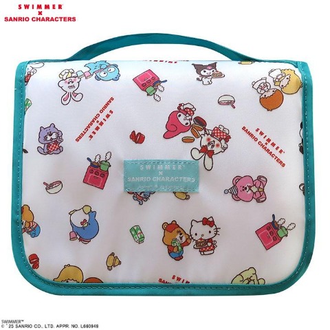 トラベルポーチ（SWIMMER×SANRIO）